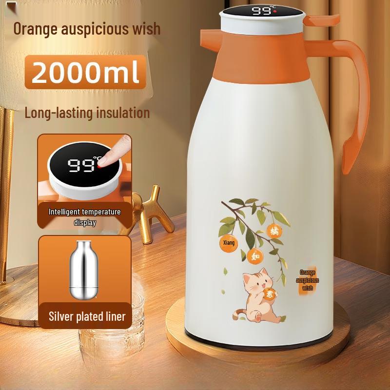 MDNG 2L Thermal Vacuum Flask with Temp Display