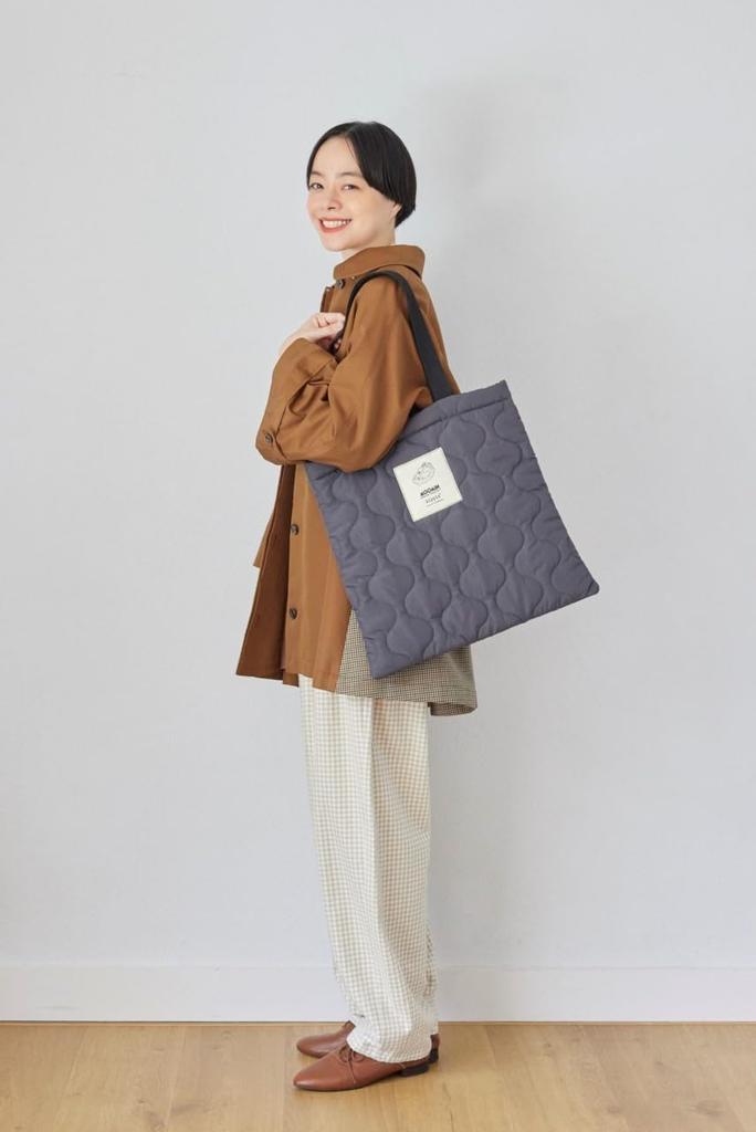 Moomin X Kippis Plenty of Lightweight Quilted Tote Bag BOOK Brand Space! (Takarajimasha Mook)