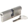 Zylinder Serie 1000+ schließbar 40x40 mm vernickelt - YALE - 6 Stifte - bohrgeschützt und einbruchsicher
