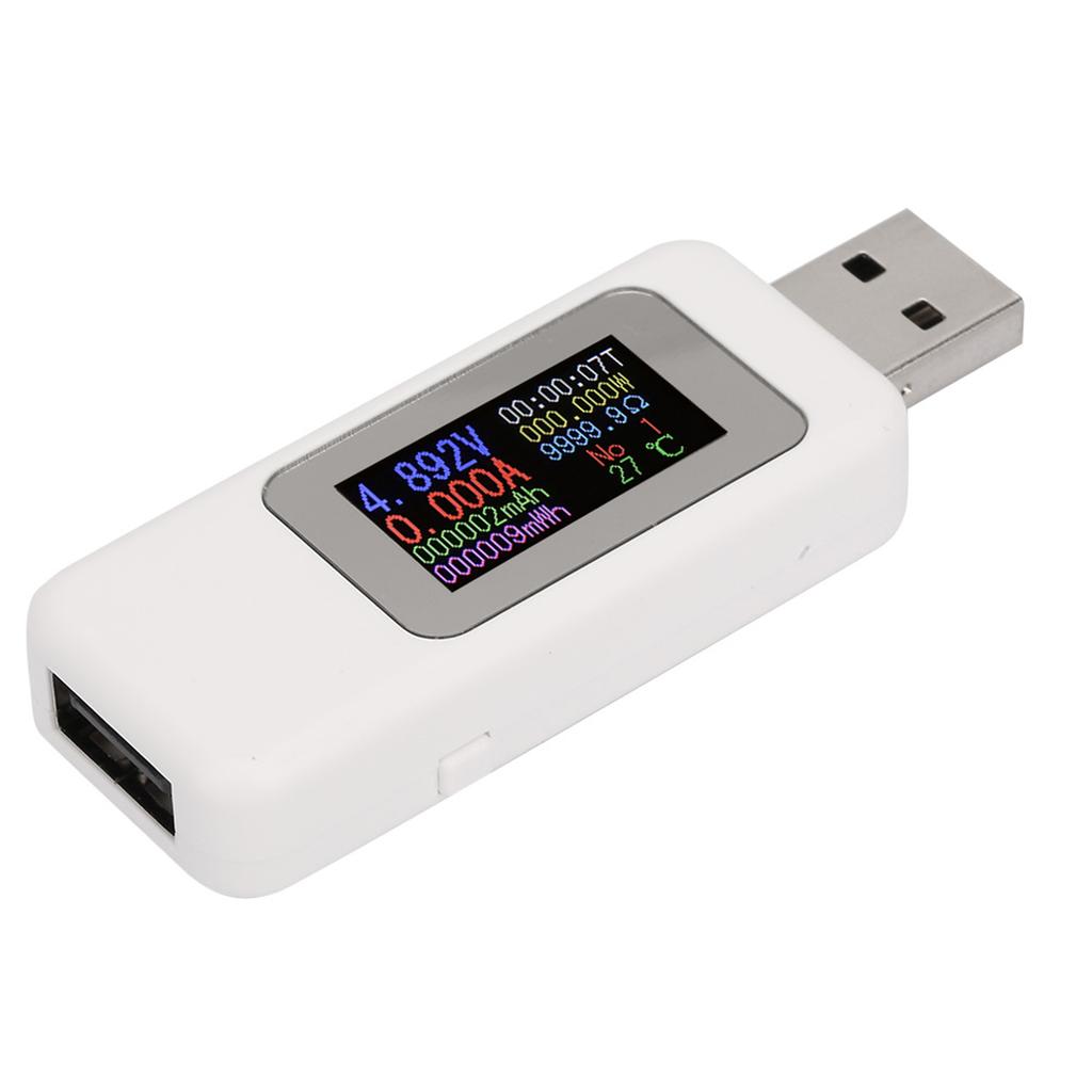 LCD-Anzeige USB-Tester Ladegerätdetektor Digitales Voltmeter Amperemeter Spannungsmessgerät DC4 30V