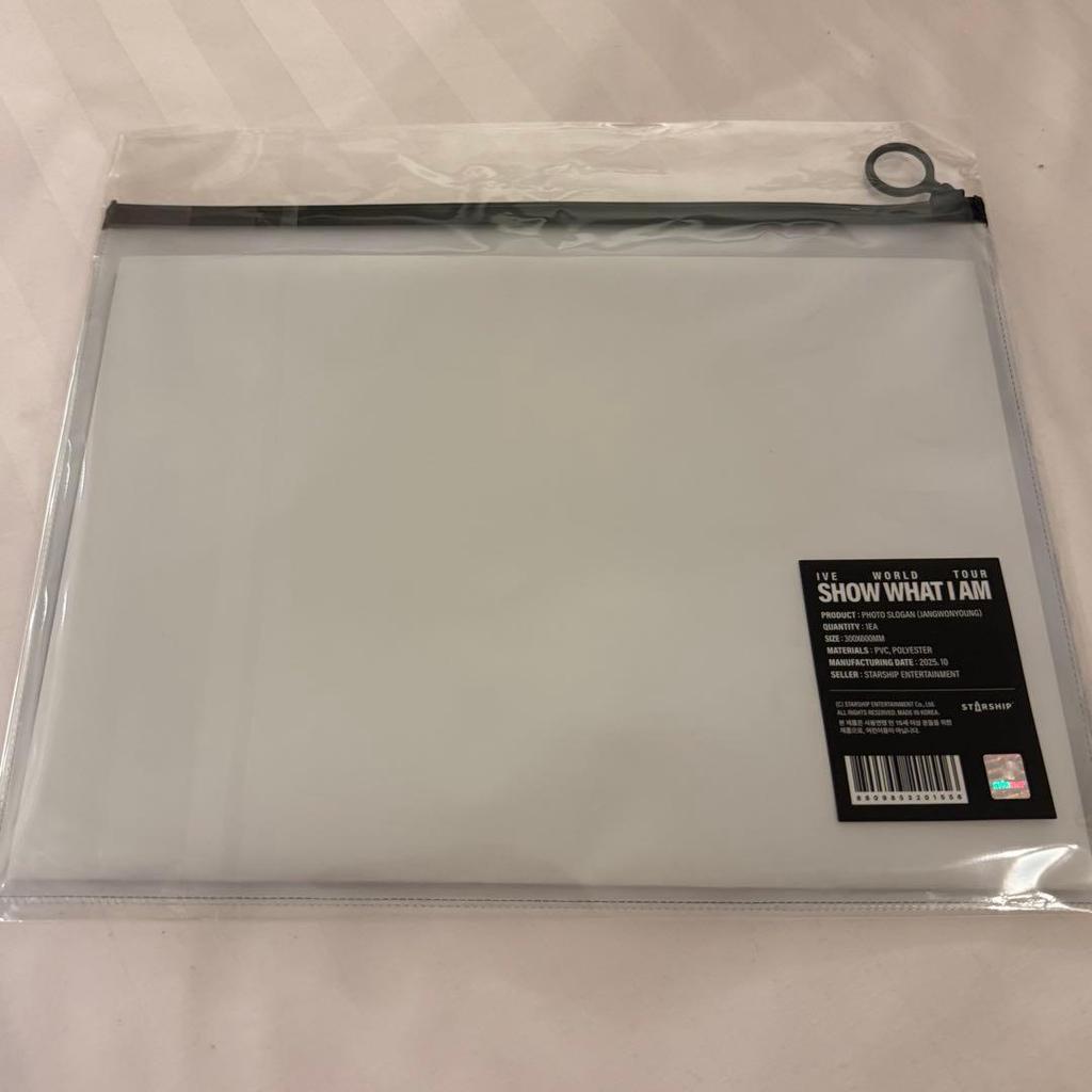 [USED] IVE Wonyoung Slogan SHOW WHAT WHO I AM Seoul Concert