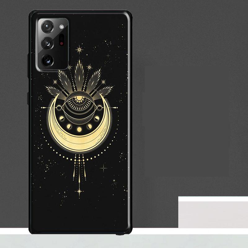 Galaxy Moon Stars Phase Totem Art Case For Samsung Galaxy S23 S24 S25 Ultra S9 S10 S20 S21 S22 Plus S23 FE S25 FE Phone Cover