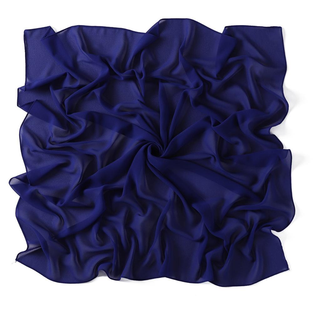 Solid Pearl Chiffon Women Scarf New Summer Girls Sunscreen Thin Scarves Soft Shawl Foulard Viscose Spring Lady Wrap Shawls