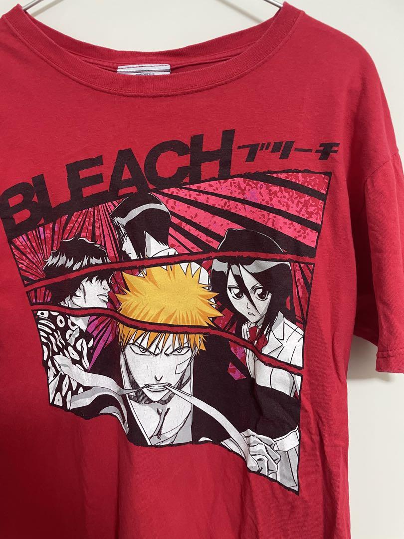 

[Б/У] Футболка с аниме-персонажем BLEACH красная