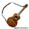 AQUBE Hau'oli AQHSH-228-KHA-S Ukulele Head Strap (Hau'oli Khaki, Made in Japan)