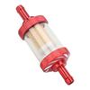Motorcycle Fuel Gasoline Filter Carving ABS Heat Resistance for 6mm Diameter Motorbike