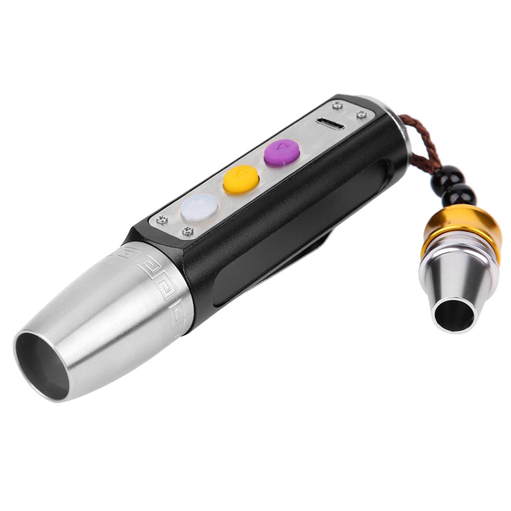 Portable 3 LEDs Expert Jades Flashlight Torch USB Rechargeable Jewelry Gems Identification Lights