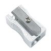 12Pcs Portable Pencil Sharpener Non-Slip Base Single Hole Compact Size Manual Hand Held Pen Sharpener School Stationery Gift