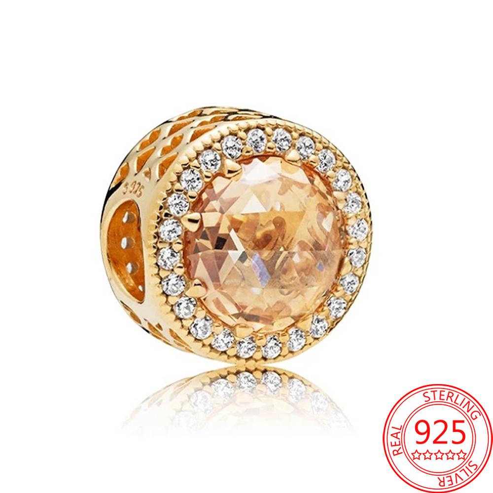 Classical Metal Multi Colored Sparkling Hollow Circular Pendant Charm Fit Brand Bangle Make Your Own Jewellery Elegant Fashion Beautiful Lovely