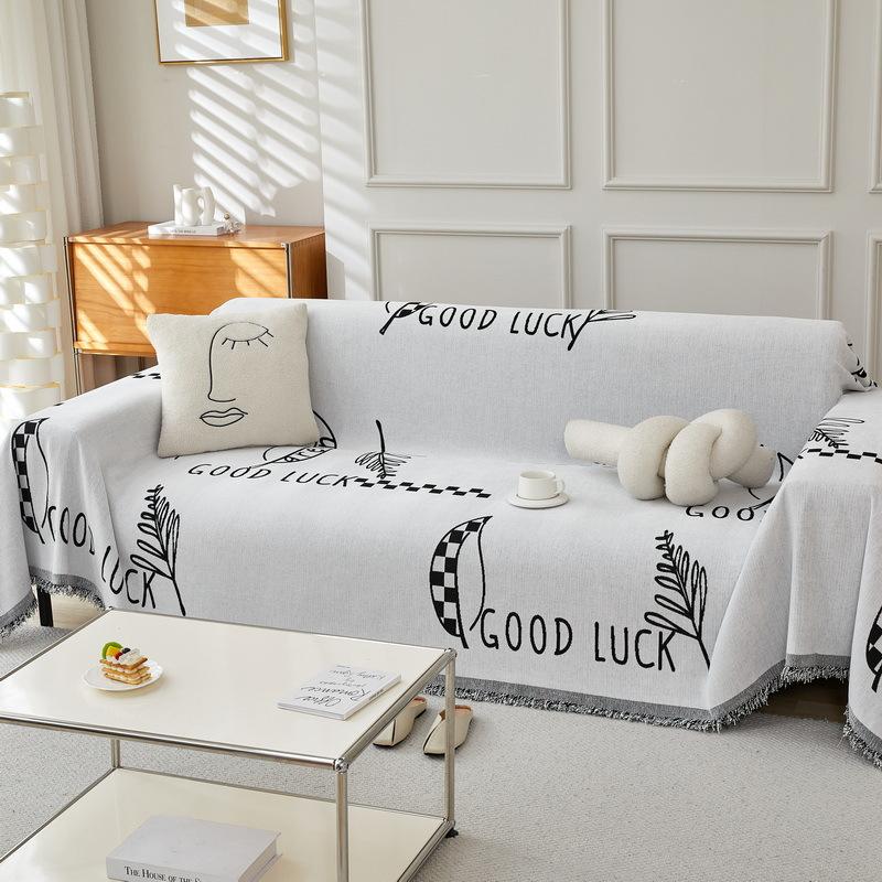 Sofa Cover Cloth Chenille Four-season Universal Sofa Towel Full Cover New Anti-cat Scratch Sofa Cushion Sofa Cover