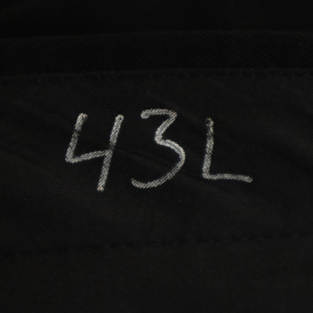 after six 70s Made in USA Vintage Slacks pants 42-3-4 black Biggs Men's Used