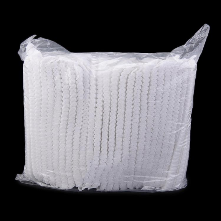 10pcs Non-woven Disposable Shower Caps Dust Hat Women Men Bath Caps For Spa Beauty Salon Bathroom Bonnets El Accessories