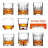 ZISIZ European Style Crystal Whiskey Glass
