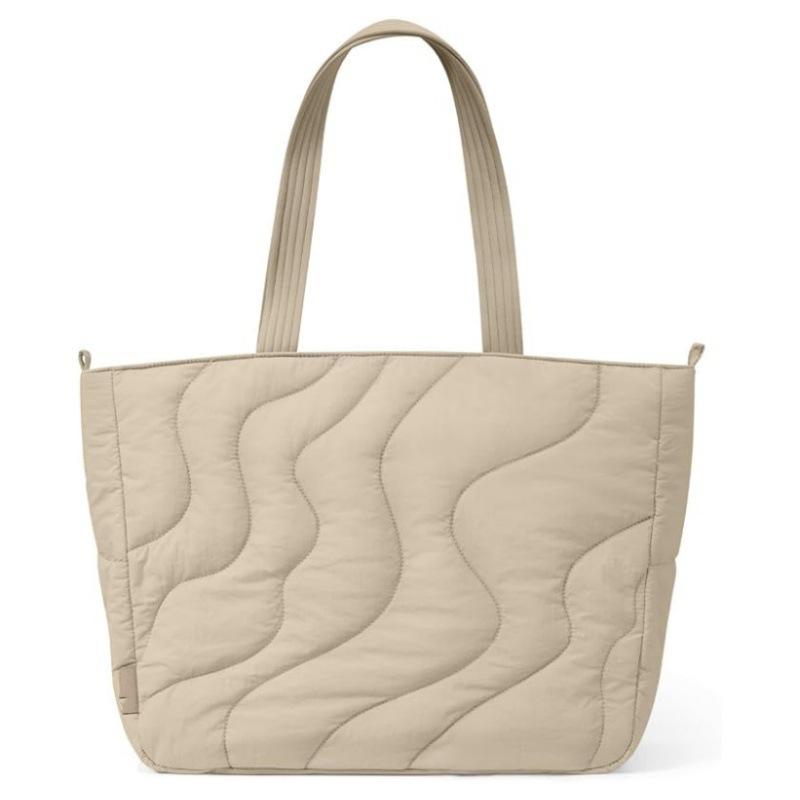 

Tote bag Simple solid color large-capacity handbag women travel shoulder bag
