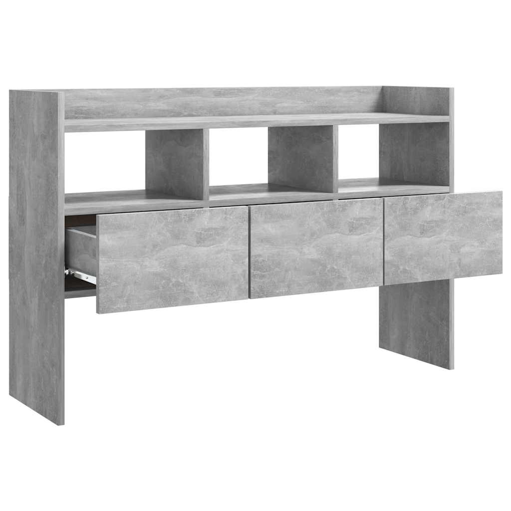 vidaXL Sideboard Betongrau 105x30x70 cm Holzwerkstoff
