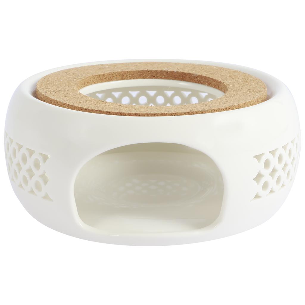 Keramik Teekannenwärmer Halter Basis Hohl Keramik Teekannenheizung Basis Praktischer Tee Kaffee Wasserwärmer Kerzenheizbasis Halter