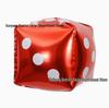 Würfel Kartenspiel Anzug Aluminiumfolienballons - Partydekorationen in Pik, Herz, Kreuz, Karo Formen