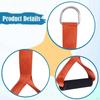 2 Pieces Cable Machine Handles Gym Grip Attachments Ergonomic Handle Foam Padded Exercise