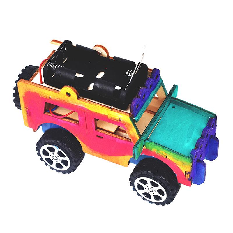 Kreatywny DIY Ręcznie Robiony Technologia Mały Twórca Model Zabawki Dziecięce Drewniane Narzędzie Dydaktyczne Technologia Mały Twórca Zabawka Puzzle
