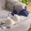 (AMOSTYLE) AMOSTYLE Dream Bra Light Bra & Panty Set Daisy Shower 1193 (Shell) F70M size