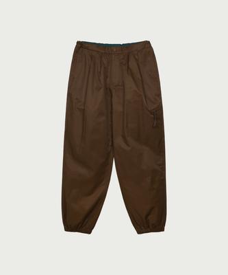 BIKE Twill Track Pants _ Brown