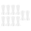 10 Pieces Measuring Cup Mixing Comfortable To Hold Double Wine Jigger Device for