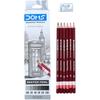 Doms Drawing & Sketching Graphite Pencils - Grade Hb, 2B, 4B, 6B, 8B & 10B | Hi Precision For Sketching | Dark & Neat Dr