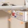 Under-Desk Hidden Drawer Organizer