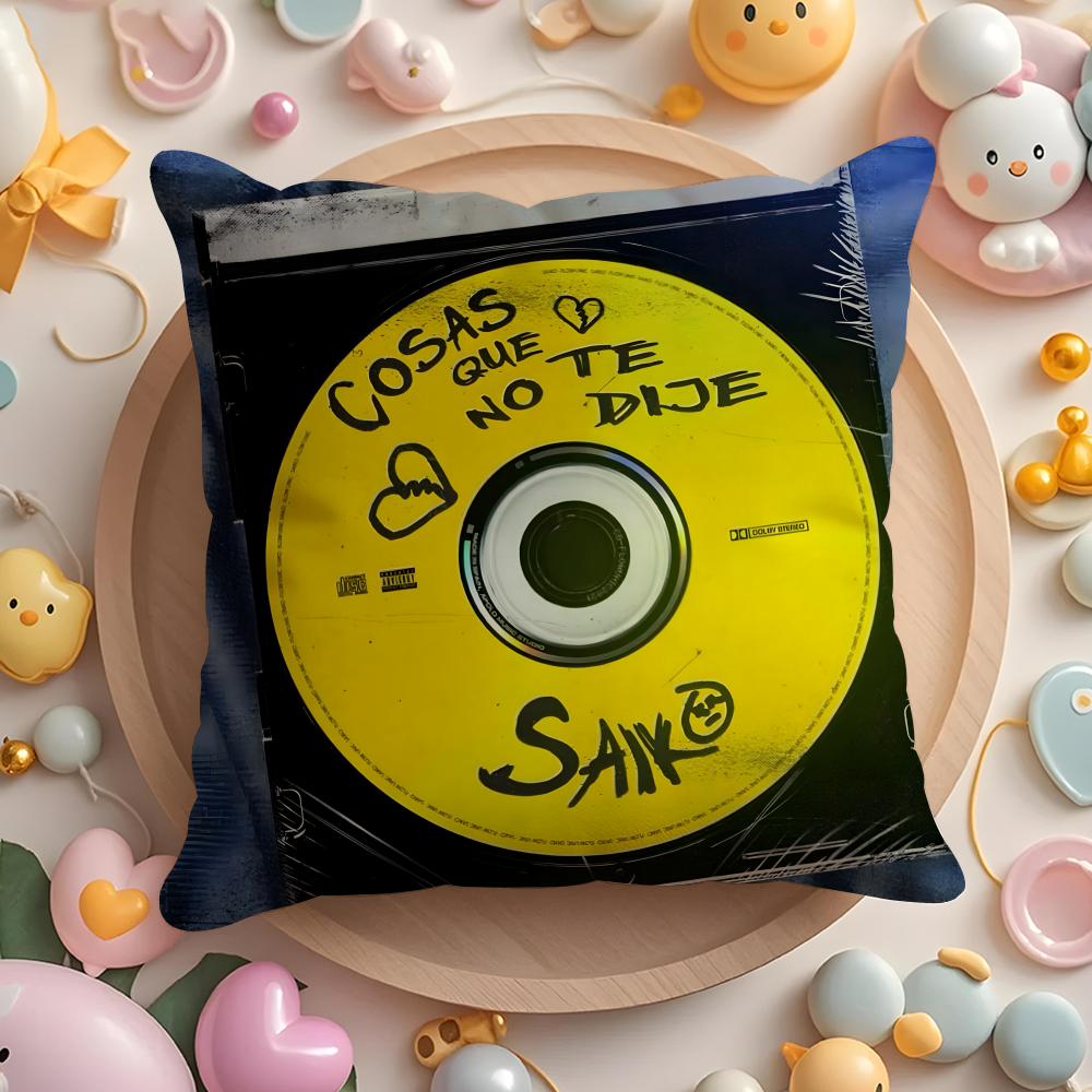 

Singer S-Saiko S-Sakura Cushion Cover Home & Car Multi-Scene Pillow Cover - Reversible, Soft & Durable for Daily Use 30X30cm