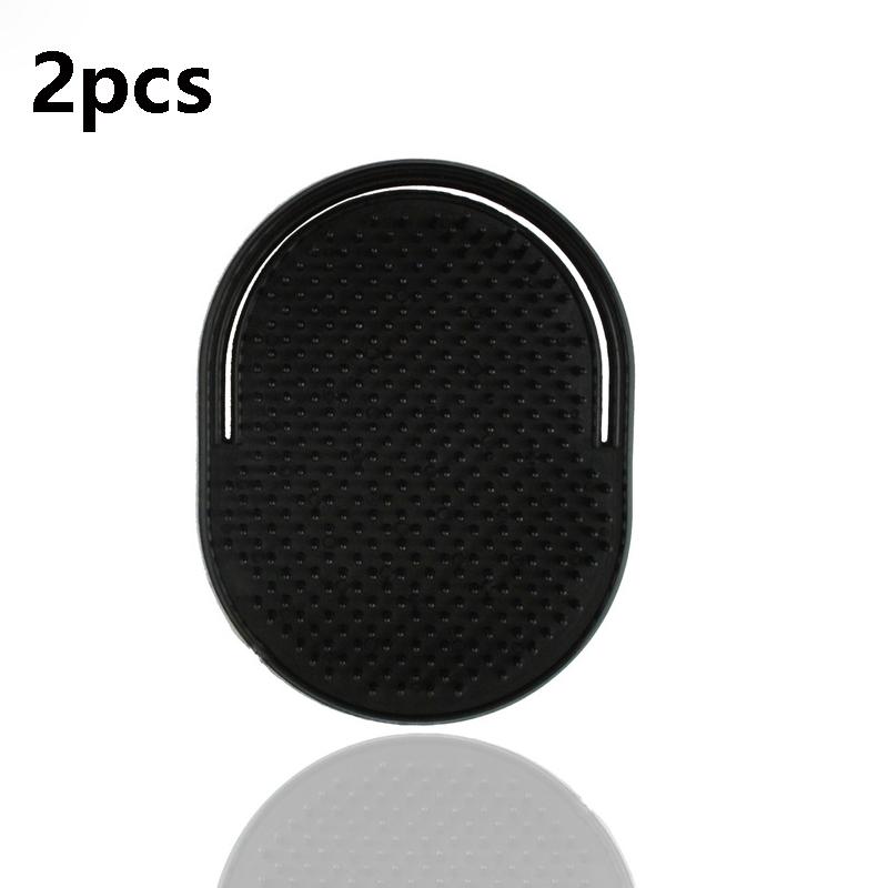 2pcs Shampoo Pocket Comb Massage Hair Comb Pocket Palm Brush Comb Portable Hair Comb Beard Comb Creative Scalp Brush