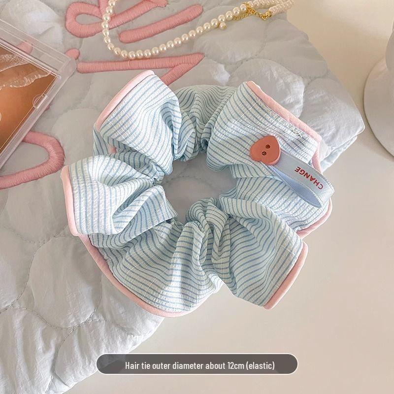 Spring & Summer Girly Elastic Ponytail Hair Tie - Small Fresh Versatile Durable Scrunchie