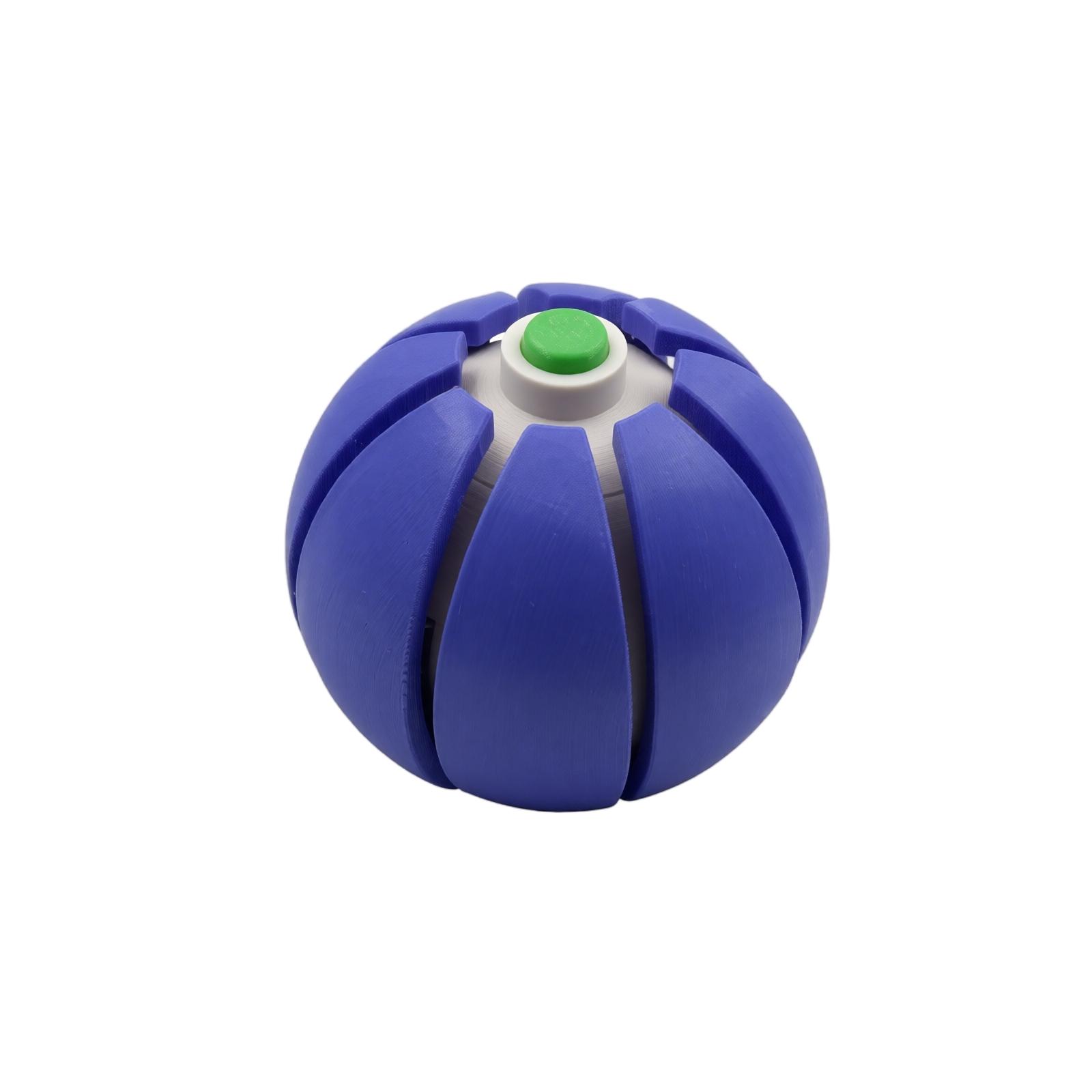 Pumpkin Stress Toy Push Clicker for Halloween One Size фиолетовый
