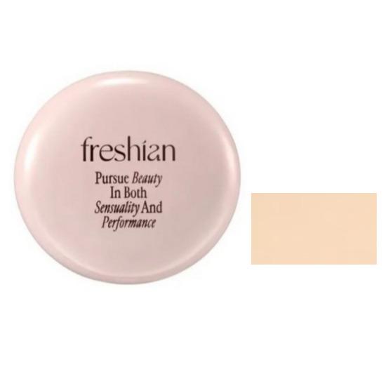 a0604  Свежий кушон-основа Freshian в форме яйца (вегетарианский) SPF35 PA++  12г 201Light Beige