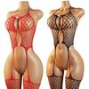 Genomskinliga Body Stockings Underkläder Babydolls Nät Bodystocking Kvinnor Sexiga Nät Bodysuits Catsuit Transparent Erotiska Kläder