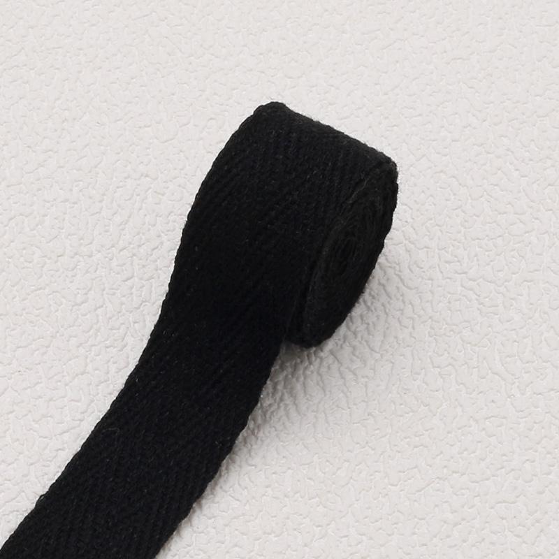 Herringbone Cotton Fabric Strip: Versatile Woven Tape for Binding & Edging