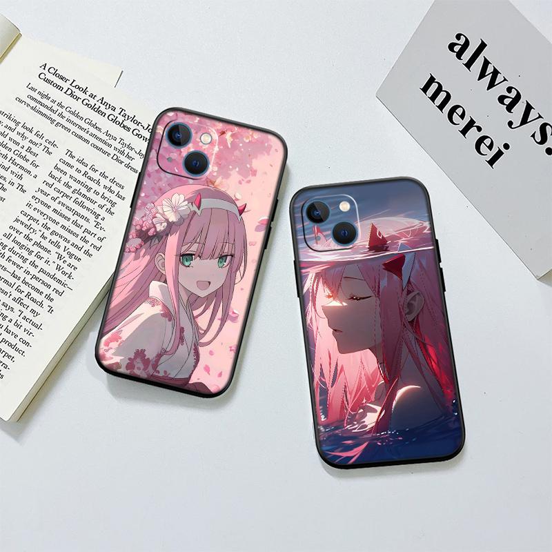 BH49 Zero Two Phone Case for Samsung Galaxy A11 A12 A13 A15 A52S A53 A55 A56 A70 A71 A72 A73 F06 F16 F56 S10 Plus S10e