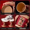 OLOEY 2026 Year of the Horse Festive Disposable Paper Cups