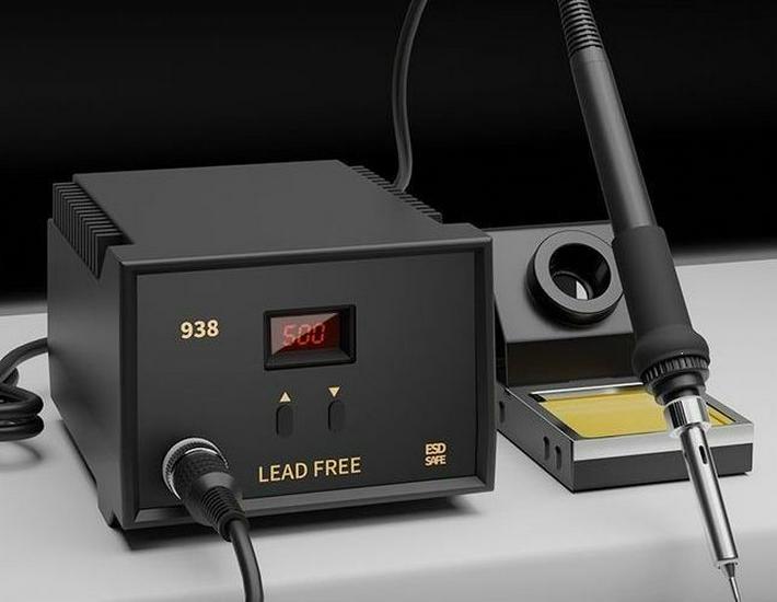 Electric Soldering Iron Station with Constant Temperature Control & Digital Display for Mobile Phone Repair.