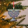 Acrylic Car Ornament Festive Menorah Ornament for Jewish Holiday Displays Indoor Outdoor Party Supplies for Home Celebration