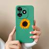 Case For Tecno Spark Go 2024 Cute Pilot Soft Liquid Silicone Upgrade Lens Protection Back Cover For Tecno SparkGo Coque Bumper