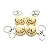1/2Pcs Keychain Pendant, Silicone Stress Relief Toy with Bright Light, Cartoon Steamer Design Portable Vent Toy for Kids Adults