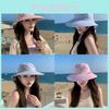Summer Fashion Sun Hat With Large Brim And Adjustable Fit For Casual Wear