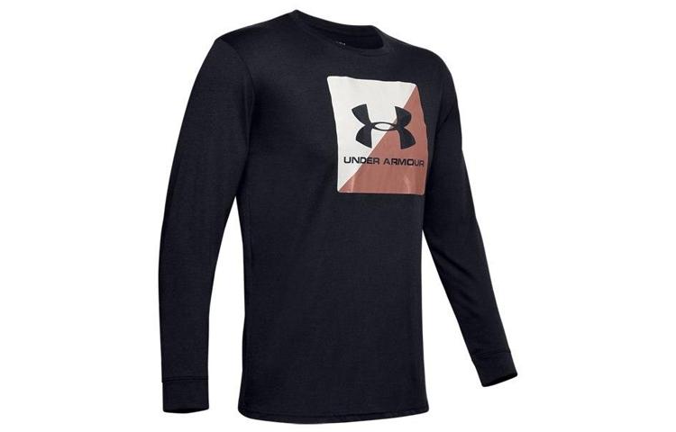 Under Armour T Shirts Men s Black Crew Neck Moderate 1351624-001 L