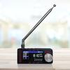 SI4732 0.5-108mhz LSB USB AM FM FM/AM rádio 1.9palcový IPS displej Mini kapesní rádio s anténou Přenosné rádio