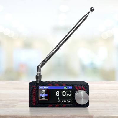 SI4732 0.5-108mhz LSB USB AM FM FM/AM Radio 1.9inch IPS Screen Mini Pocket Radio with Antenna Portable Radio