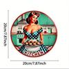 Metal Tin Sign Kitchen Decor Retro Restaurant Cafe Wall Art