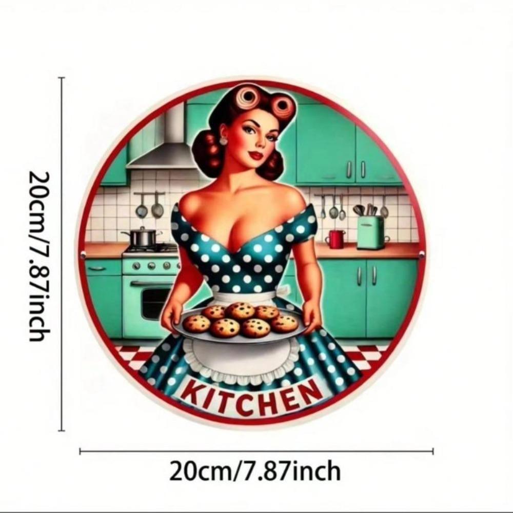 Metal Tin Sign Kitchen Decor Retro Restaurant Cafe Wall Art