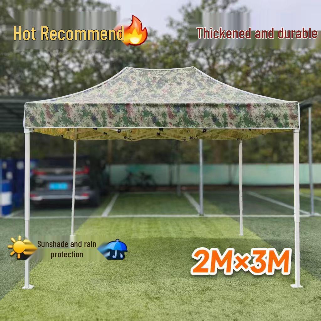 2x3m Camouflage Outdoor Sunshade Tent and Rain Shelter