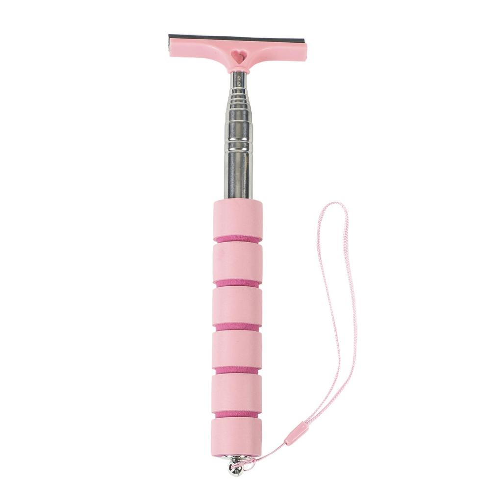 Automatisk spegel-skrapare, Långt handtag för rengöring av spegel