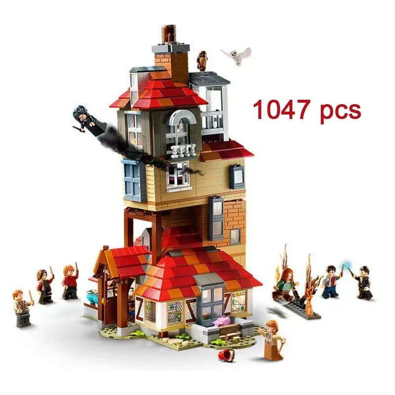 Magic World Animal Magician Flaming Phenix Mini Bird Building Block Children's toys Christmas Gifts